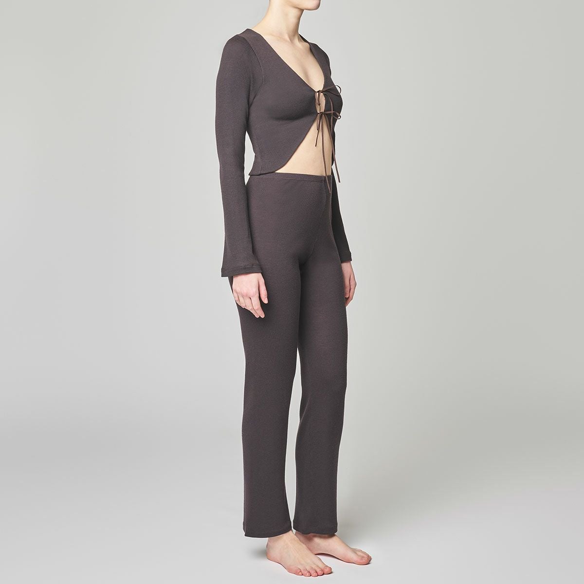 MARIA]マリア(L) リブカーディガン | L'ANGELIQUE（ランジェリーク